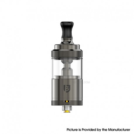 Authentic VandyVape Bskr Mini V3 MTL RTA Atomizer - Gun Metal, 4ml, 22mm, Simple Version