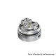 Authentic VandyVape Bskr Mini V3 MTL RTA Atomizer - Gun Metal, 4ml, 22mm, Simple Version