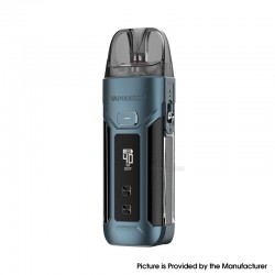 [Ships from Bonded Warehouse] Authentic Vaporesso LUXE X Pro Pod System Kit - Blue, 1500mAh, 5ml, 0.4ohm / 0.6ohm