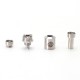 SXK KF Style RBA Bridge for Billet / BB / Boro Tank - Silver, 316SS, Airflow: 0~1,8mm