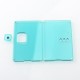 Authentic MK MODS Front + Back Cover Panel Plate w/ Button for Vandy Pulse AIO Mini 80W Kit - Cyan, Square Button Hole