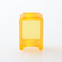 Authentic Rekavape Crystal Boro Tank for SXK BB / Billet AIO Box Mod Kit - Orange, Acrylic