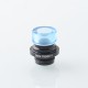 909 Modify Style 510 Drip Tip for RDA / RTA / RDTA Atomizer - Blue, Aluminum Alloy + Acrylic