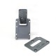 Authentic ETU Inner Plate Smitch Button Set for SXK BB Style 70W / DNA60W / Billet Mod - Silver Grey, Aluminum Alloy