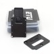 Authentic ETU Inner Plate Smitch Button Set for SXK BB Style 70W / DNA60W / Billet Mod - Black, Aluminum Alloy