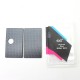 SXK Round Style Front + Back Door Panel Plates for BB / Billet Box Mod - Blue, Carbon Fiber (2 PCS)