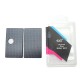 SXK Round Style Front + Back Door Panel Plates for BB / Billet Box Mod - Blue, Carbon Fiber (2 PCS)