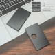 SXK Round Style Front + Back Door Panel Plates for BB / Billet Box Mod - Blue, Carbon Fiber (2 PCS)