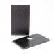 SXK Round Style Front + Back Door Panel Plates for BB / Billet Box Mod - Black, Carbon Fiber (2 PCS)