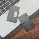 SXK Square Style Front + Back Door Panel Plates for BB / Billet Box Mod - Black, Carbon Fiber (2 PCS)