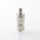 3D Style RDA Redbuildable Dripping Atomizer - Silver, Stainless Steel, 22mm Diameter
