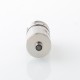 3D Style RDA Redbuildable Dripping Atomizer - Silver, Stainless Steel, 22mm Diameter
