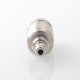 KF V4 Plus Styled 510 RTA Rebuildable Tank Atomizer - Silver, Glass + Stainless Steel, 4.5mL