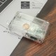 SXK BB Style 60W All-in-One VW Box Mod Kit w/ USB Port - Translucent Acrylic, 1~60W, 1 x 18650, Evolv DNA 60