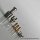 MOBB Mini King Style RBA Bridge for Billet / BB / Boro Tank - Silver, Titanium, Air Pins 1.2mm, 1.5mm, 2.5mm, 3.5mm