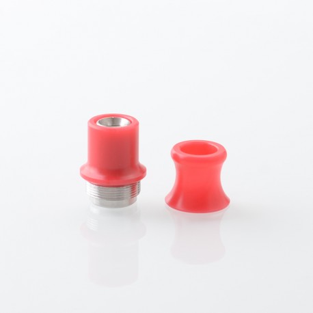 Authentic MK MODS Drip Tip Set for dotMod dotAIO V1 / V2 Pod - Red