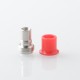 Authentic MK MODS Drip Tip Set for dotMod dotAIO V1 / V2 Pod - Red