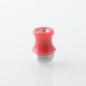 Authentic MK MODS Drip Tip Set for dotMod dotAIO V1 / V2 Pod - Red