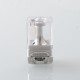 909 DotRBA Style RBA Tank for dotMod dotAIO V1 / V2 Pod - Silver