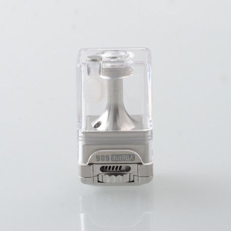Rekavape 909 DotRBA Style RBA Tank for dotMod dotAIO V1 / V2 Pod - Silver