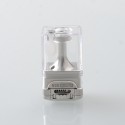 909 DotRBA Style RBA Tank for dotMod dotAIO V1 / V2 Pod - Silver