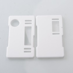Authentic MK MODS V2 Replacement Front + Back Cover Panel Plate for dotMod dotAIO V2 Pod - White, Acrylic (2 PCS)