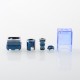 DotMobb Dot Mobb UPT Style RBA Tank for dotAIO V1 / V2 Pod - Blue, Titanium, 1.0, 1.2, 1.4, 1.5, 1.8, 2.0, 2.5, 3.0, 4.0mm