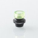 909 Modify Style 510 Drip Tip for RDA / RTA / RDTA Atomizer - Green, Aluminum Alloy + Acrylic