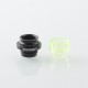 909 Modify Style 510 Drip Tip for RDA / RTA / RDTA Atomizer - Green, Aluminum Alloy + Acrylic