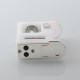 Harpy Slim X Bunny Style DNA 60W Boro Box Mod - White, Delrin, VW 1~60W, 1 x 18650, Evolv DNA60 Chipset