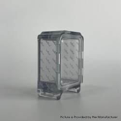 Monarchy Style Crystal Boro Tank for SXK BB / Billet AIO Box Mod Kit - Translucent Black, Acrylic