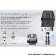 [Ships from Bonded Warehouse] Authentic ZQ Xtal Pro 30W Pod System Kit - Sakura Sunset, 1~30W, 1000mAh, 3ml, 0.6 / 1.0ohm