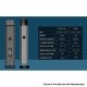 [Ships from Bonded Warehouse] Authentic ZQ Xtal Pro 30W Pod System Kit - Sakura Sunset, 1~30W, 1000mAh, 3ml, 0.6 / 1.0ohm