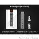 [Ships from Bonded Warehouse] Authentic ZQ Xtal Pro 30W Pod System Kit - Red devil, 1~30W, 1000mAh, 3ml, 0.6 / 1.0ohm