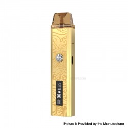 [Ships from Bonded Warehouse] Authentic ZQ Xtal Pro 30W Pod System Kit - Diamond Gold, 1~30W, 1000mAh, 3ml, 0.6 / 1.0ohm