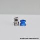 Mission XV DotMission Style Replacement Drip Tip for dotMod dotAIO V1 / V2 Pod - Blue