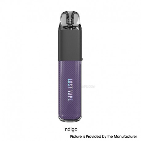 [Ships from Bonded Warehouse] Authentic LostVape Ursa Nano Air Pod System Kit - Indigo, 800mAh, 2.5ml, 0.8ohm / 1.2ohm