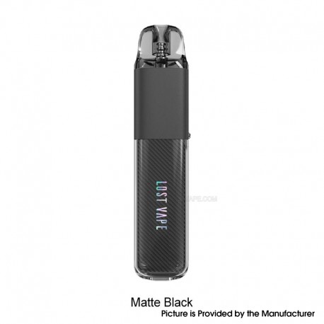 [Ships from Bonded Warehouse] Authentic LostVape Ursa Nano Air Pod System Kit - Matte Black, 800mAh, 2.5ml, 0.8ohm / 1.2ohm