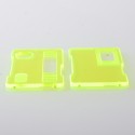 Authentic MK MODS V2 Replacement Front + Back Cover Panel Plate for dotMod dotAIO V2 Pod - Fluo Green, Acrylic (2 PCS)