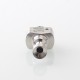 Rekavape Wick'd Bridg'd Style RBA Bridge for Boro Devices / Billet / BB Mod Kit - Silver, 1.2mm, 2.5mm, 3.0mm, 3.5mm, 4.0mm