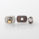 Rekavape Wick'd Bridg'd Style RBA Bridge for Boro Devices / Billet / BB Mod Kit - Silver, 1.2mm, 2.5mm, 3.0mm, 3.5mm, 4.0mm