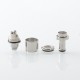 MISSION KB2 Style RBA Bridge for BB / Billet / Boro - Silver, Air Pins 1.0mm / 1.2mm / 2.0mm / 2.5mm / 3.0mm / 3.5mm / 4.3mm