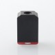 S-ProRo Style Boro Tank for SXK BB / Billet AIO Box Mod Kit - Red + Black, Aluminum + POM