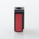 S-ProRo Style Boro Tank for SXK BB / Billet AIO Box Mod Kit - Red + Black, Aluminum + POM