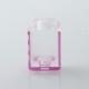 S-ProRo Style Boro Tank for SXK BB / Billet AIO Box Mod Kit - Pink + Clear, Aluminum + Acrylic