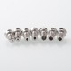 Authentic MK MODS Infinity RBA Bridge for Billet / BB / Boro Mod - Black, 8 PCS Pin 1.0, 1.2, 2.0, 2.5, 3.0, 3.5, 4.0, 4.5mm