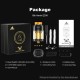 [Ships from Bonded Warehouse] Authentic Hellvape Dead Rabbit 3 RTA Atomizer - Black Gold, 5.5ml, 25mm, 6th Anniv EDN