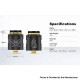 [Ships from Bonded Warehouse] Authentic Hellvape Dead Rabbit 3 RDA Atomizer - Gold Black, 24mm, 6th Anniv EDN