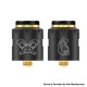 [Ships from Bonded Warehouse] Authentic Hellvape Dead Rabbit 3 RDA Atomizer - Silver Black, 24mm, 6th Anniv EDN
