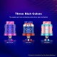 [Ships from Bonded Warehouse] Authentic Hellvape Dead Rabbit Solo RDA Atomizer - Blue Purple, 22mm, 6th Anniv EDN